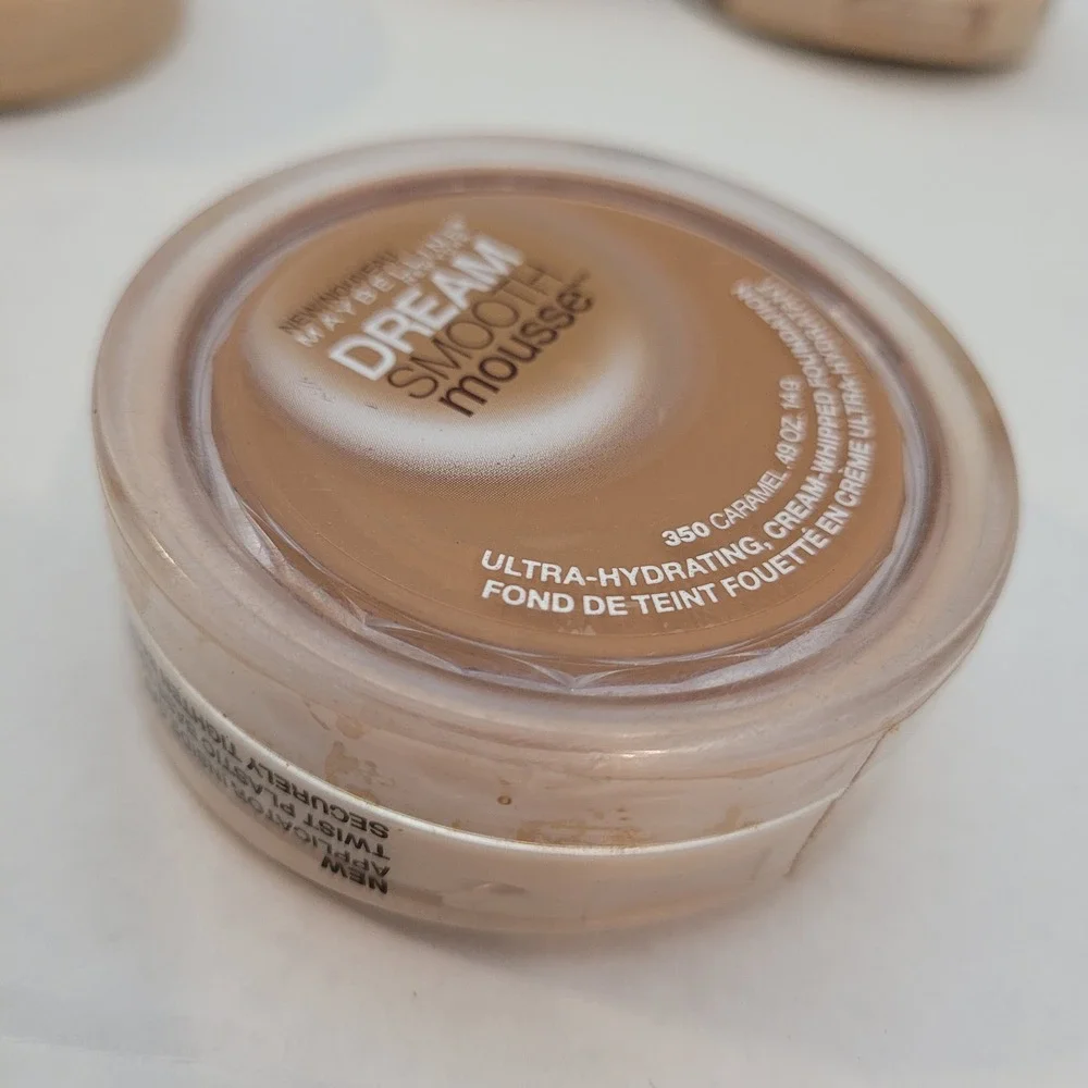 Maybelline Dream Smooth Mousse Caramel 350 Foundation Women Ultra-Hydrating 14g